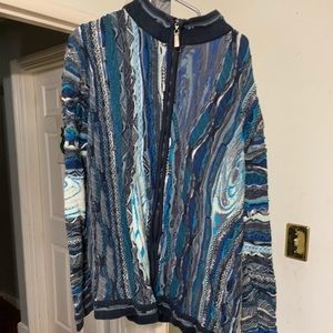 Congo zip up sweater